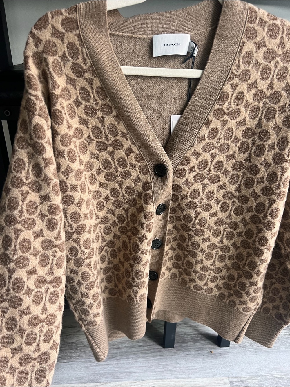 Coach brand new sweater